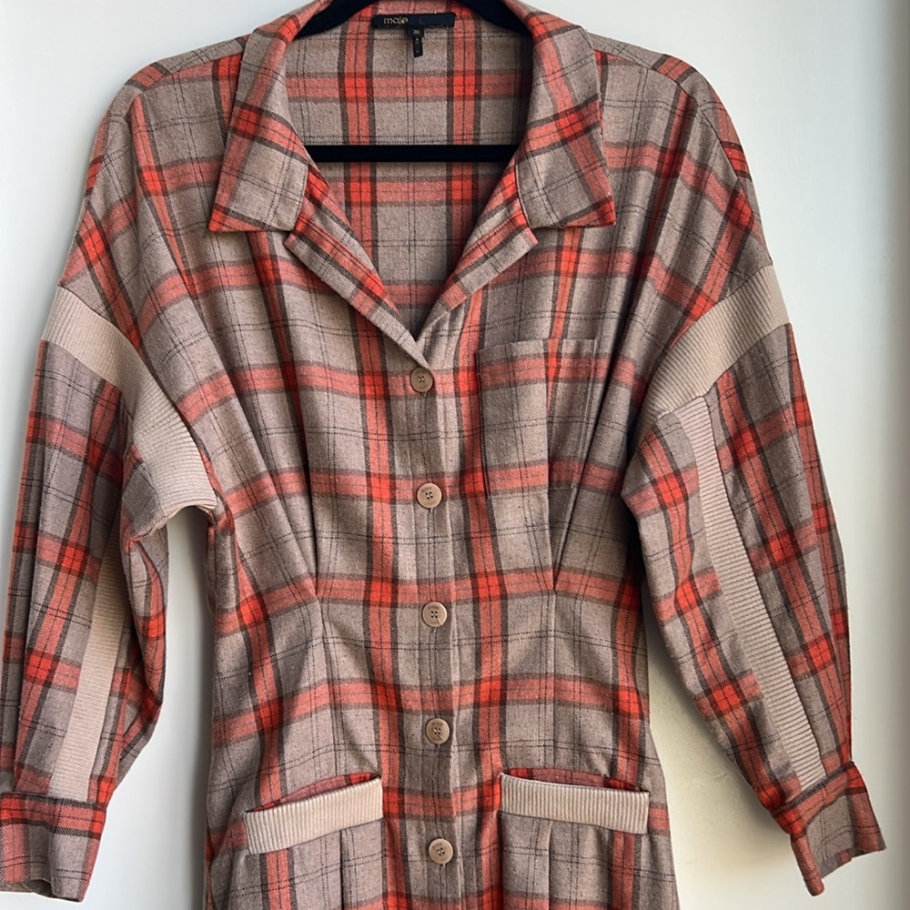 Maje Ravellino Plaid Dress - Picture 8 of 15